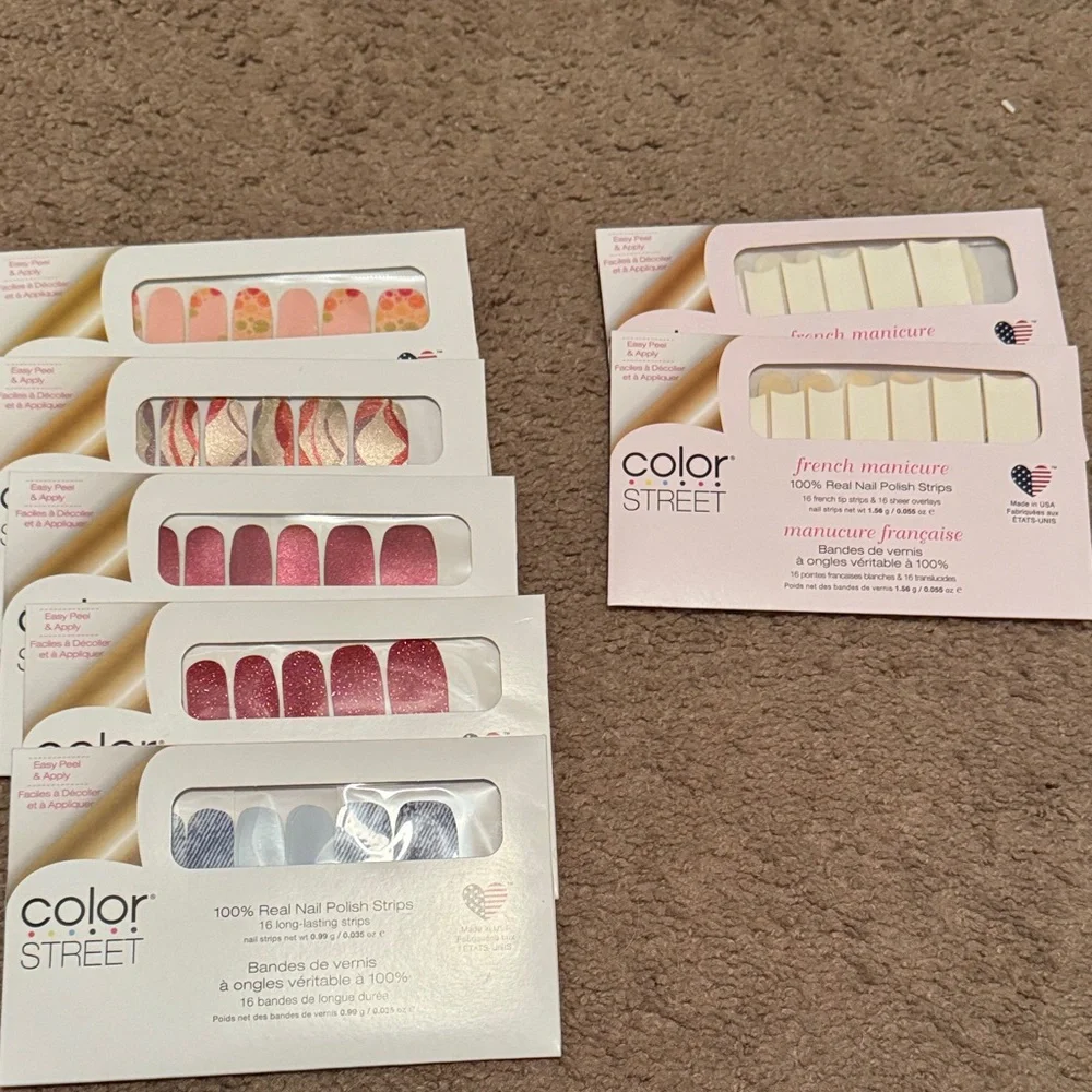 Color Street Vibrant Nail Polish Strips Collection of 43 sets - Picture 4 of 4